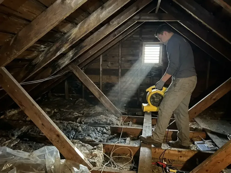attic-water-damage-drying-proc-007 — frequently asked questions, Emergency Water Extraction & 24/7 Flood Response in Hinsdal…